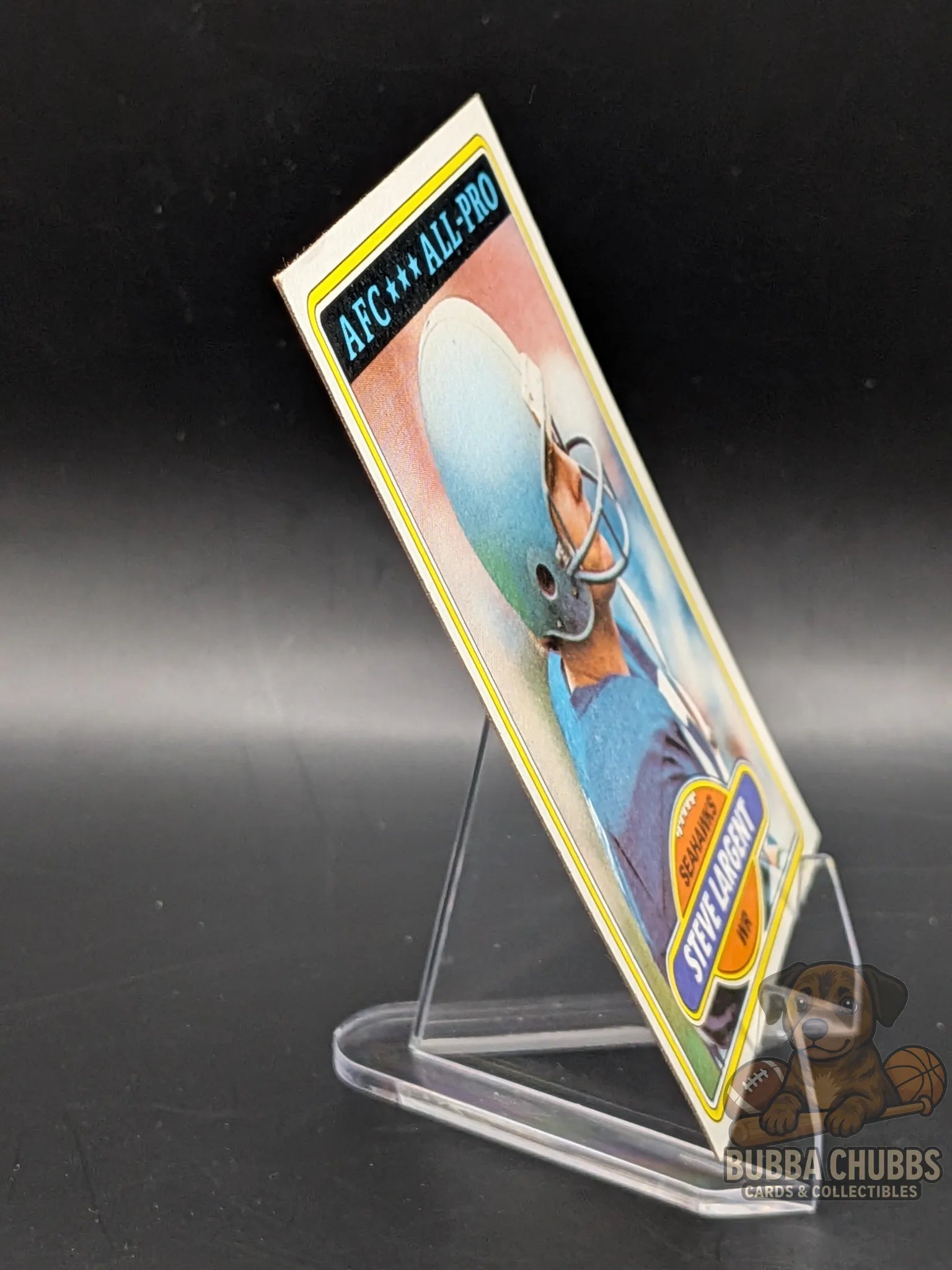 1980 Topps AFC All-Pro Insert Steve Largent #450