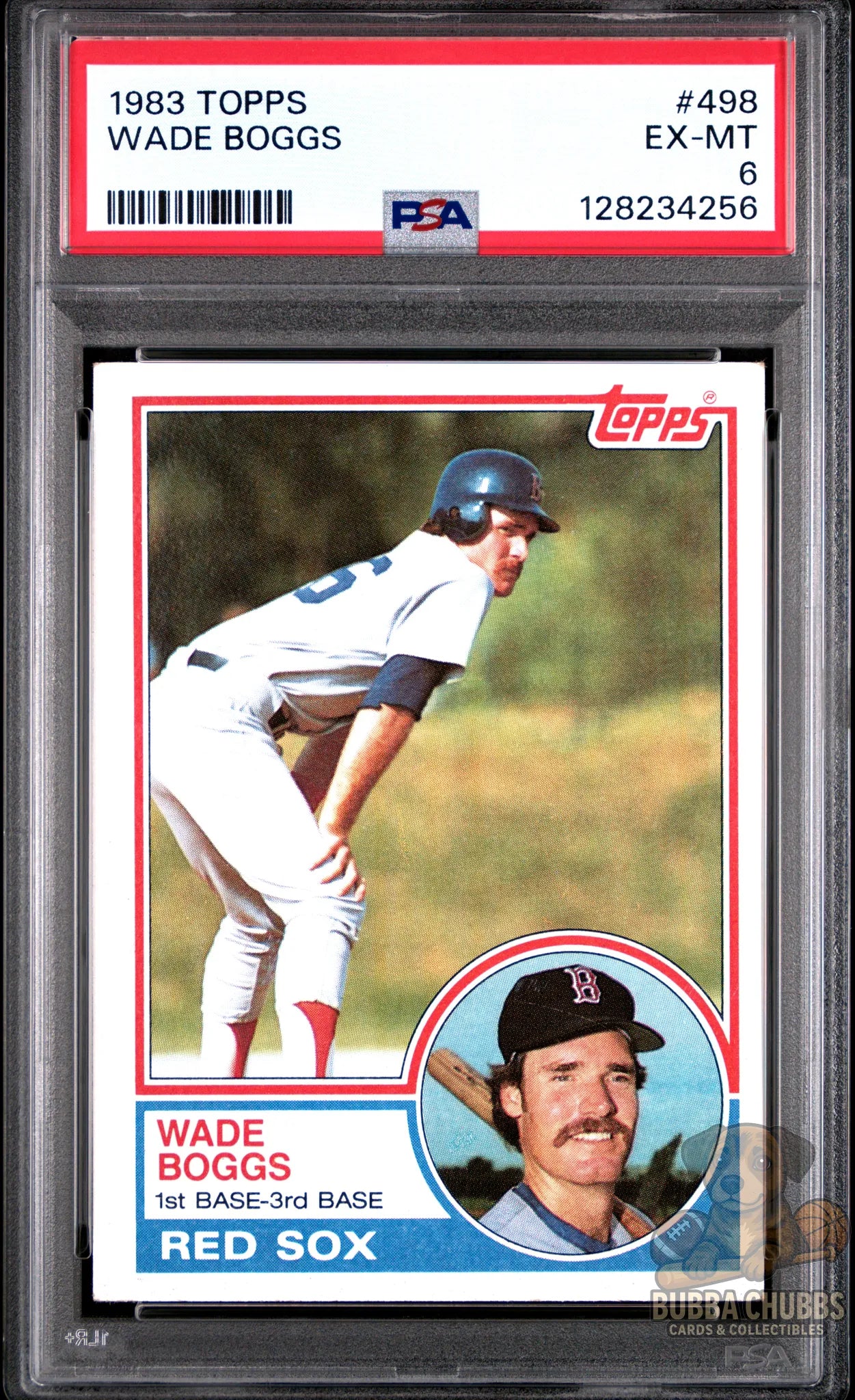 1983 Topps Wade Boggs baseball PSA 6 rookie