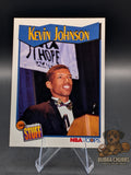 Basketball trading card Kevin Johnson NBA Hoops inside stuff insert