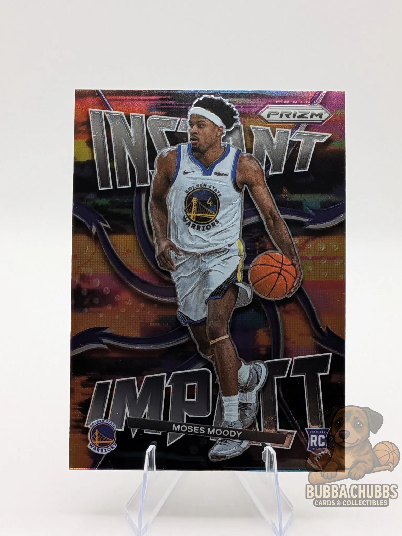 2021-2022 Panini Prizm Instant Impact Rookie Moses Moody #24