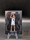 Basketball trading card of Moses Moody of the Golden State Warriors panini prizm rookie card