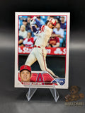 Baseball trading card featuring shohei ohtani topps series two 