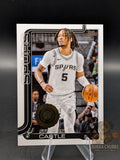 Basketball trading card rookie topps flagship all rookie team insert stephon castle
