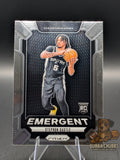 basketball trading card featuring stephon castle panini prizm emergent insert rookie