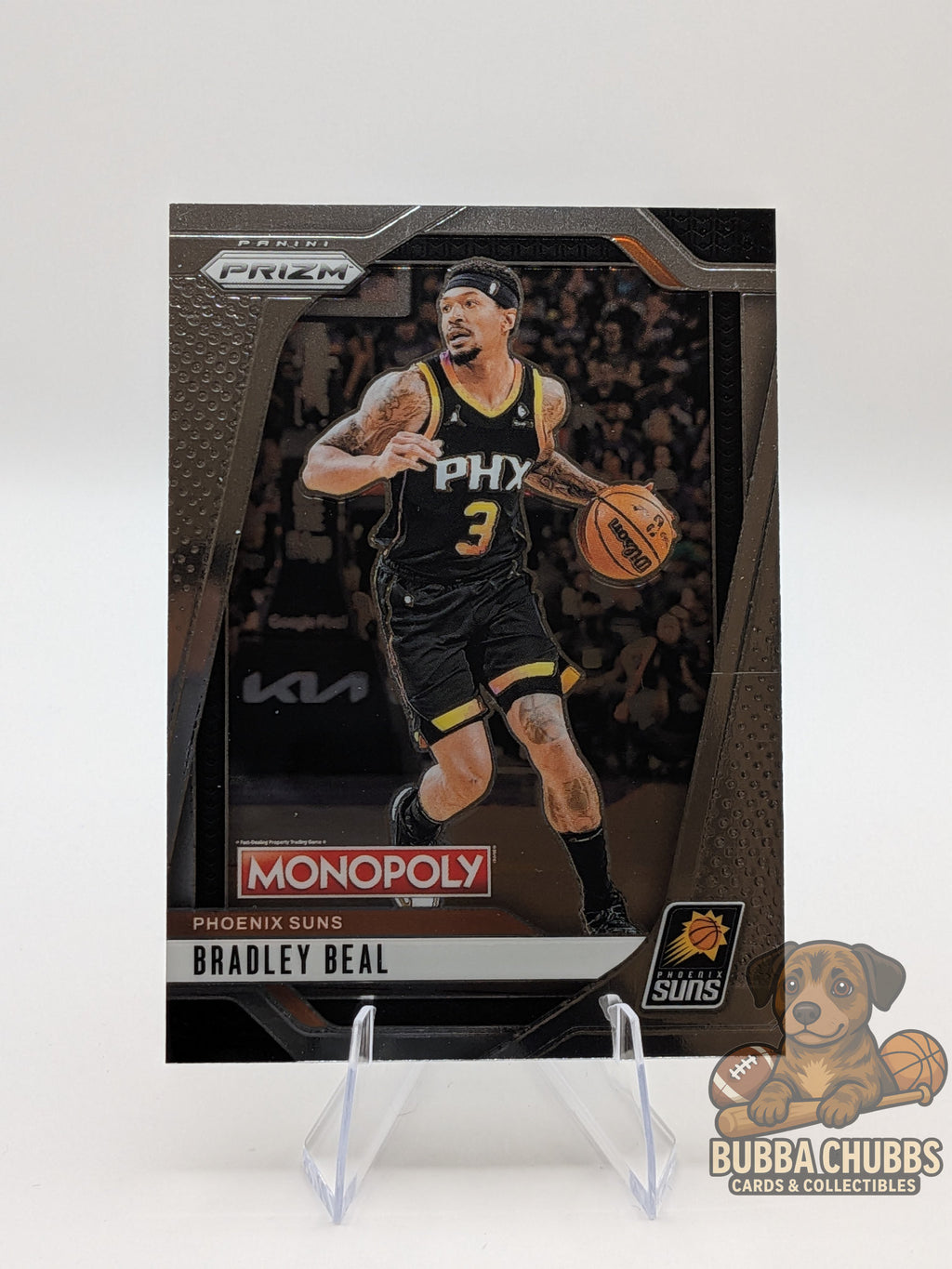 basketball trading card bradley beal panini prizm monopoly