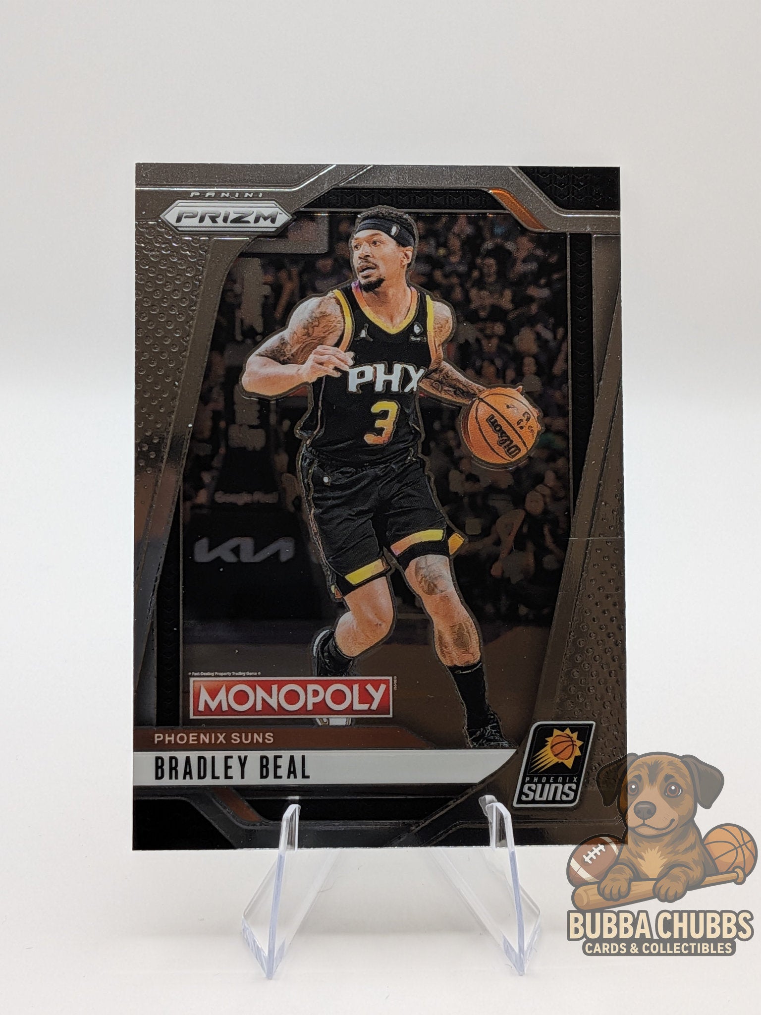 basketball trading card bradley beal panini prizm monopoly
