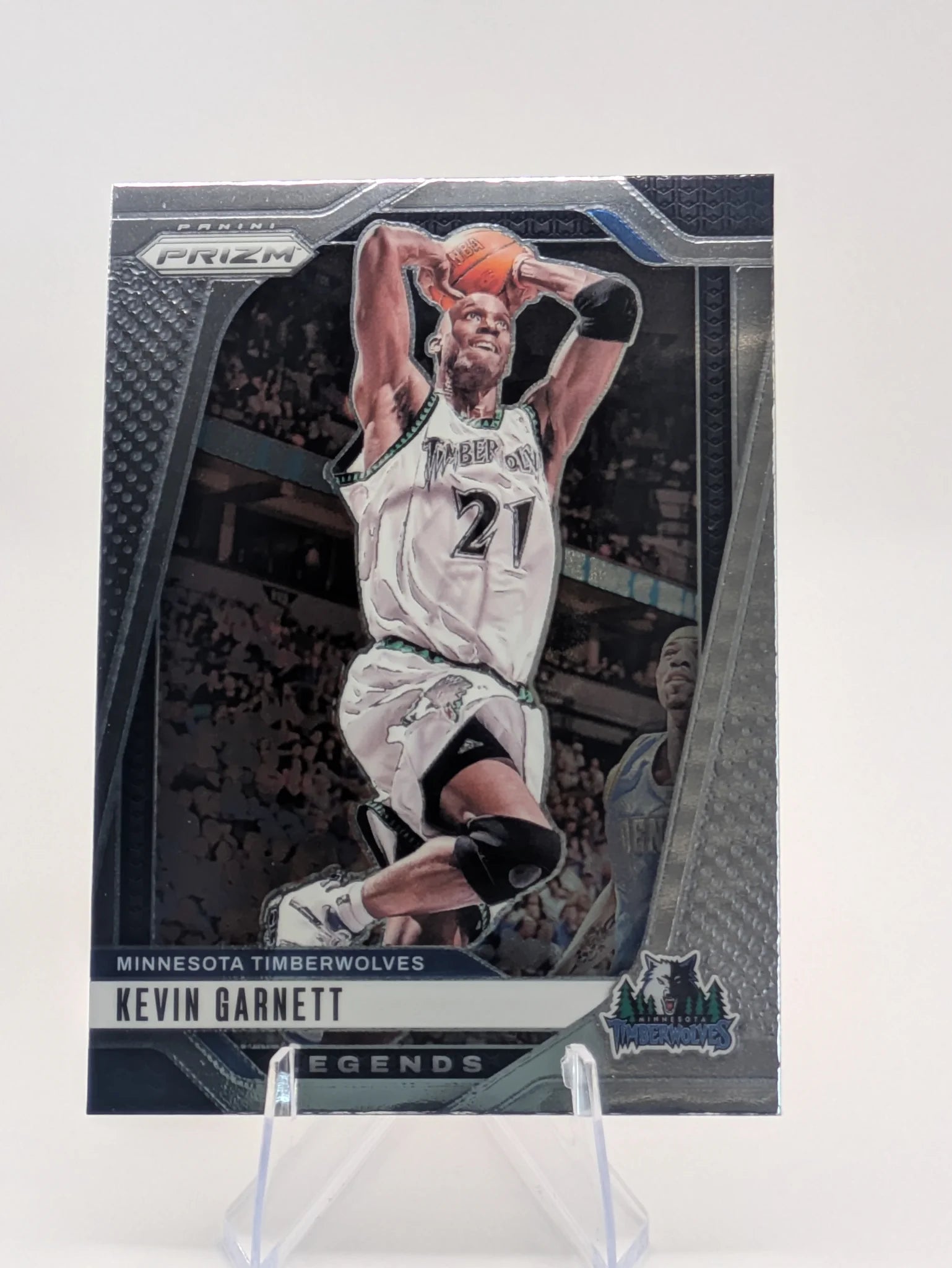 2024 Panini Prizm Silver Kevin Garnett Legends #283