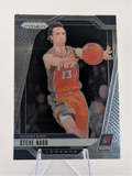 Basketball trading card of Steve Nash in a Phoenix Suns uniform Prizm Panini Legends