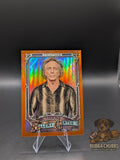 Collectible card featuring actor William Fichtner orange portrait glossy topps allen & ginter 