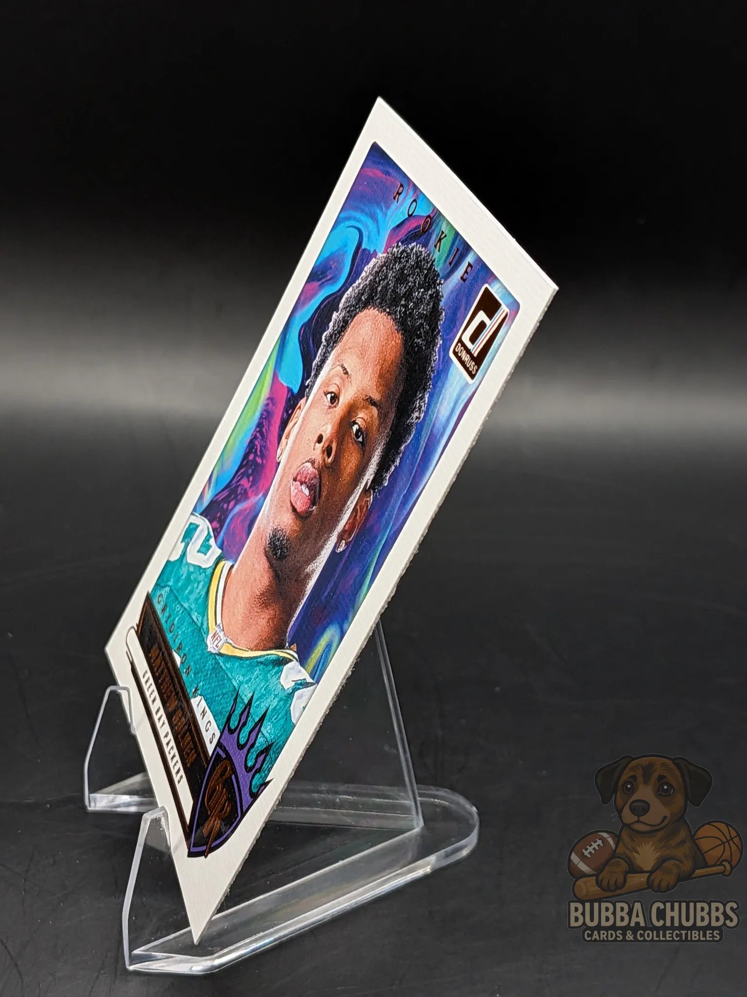 Basketball trading card of Matthew Golden of the Green Bay Packers panini donruss gridiron kings insert rookie card