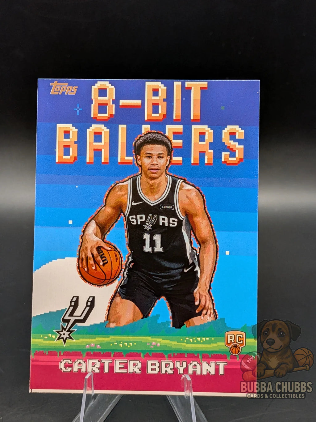 basketball trading card featuring Carter Bailey of the San Antonio Spurs