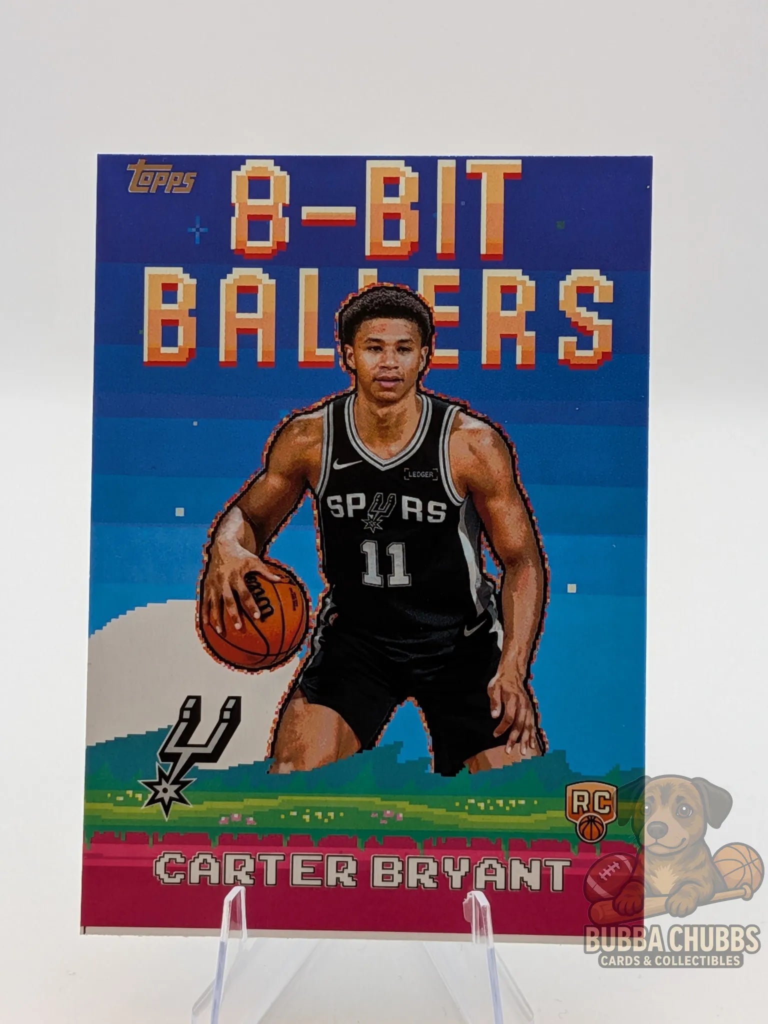 basketball trading card featuring Carter Bailey of the San Antonio Spurs