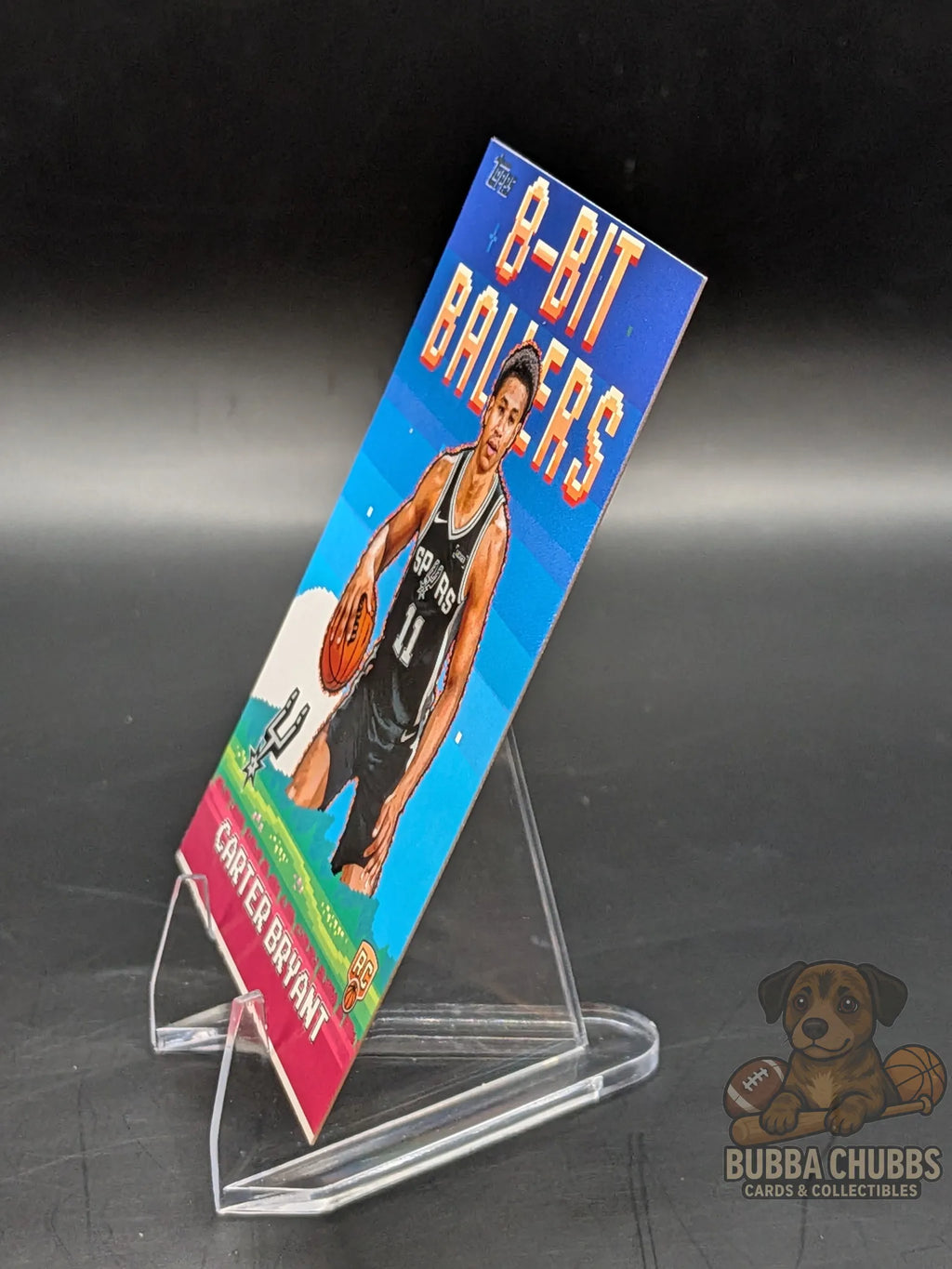 basketball trading card featuring Carter Bailey of the San Antonio Spurs