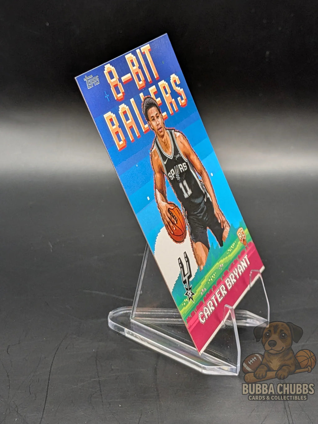 basketball trading card featuring Carter Bailey of the San Antonio Spurs