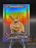Collectible card featuring Alex the Bunny silver portrait topps allen & ginter  non-sports entertainment cards