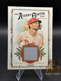 Baseball trading card featuring Trea Turner Topps Allen & Ginter Relic 