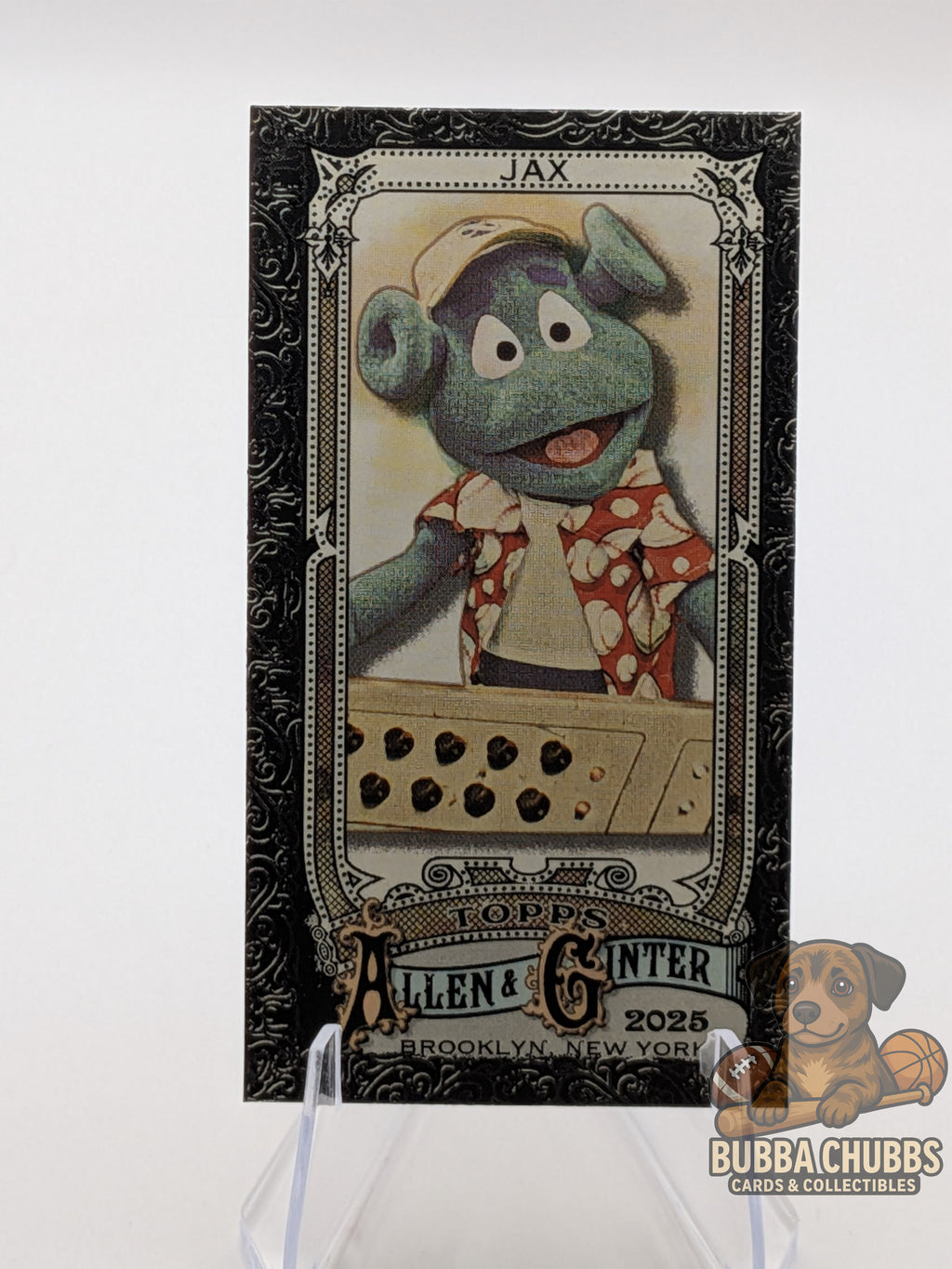 Trading card featuring Jax topps allen & ginter back parallel mini