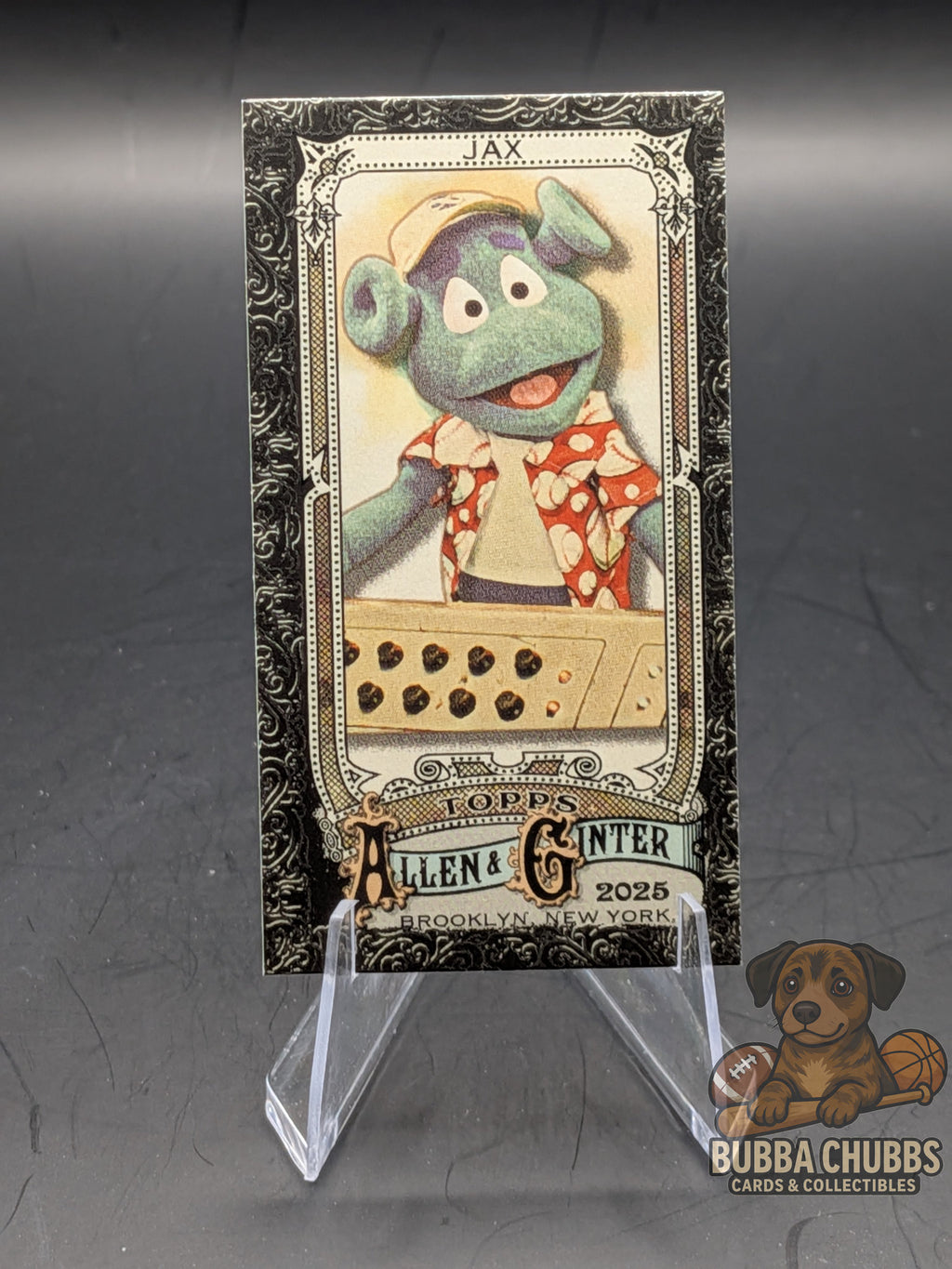 Trading card featuring Jax topps allen & ginter back parallel mini