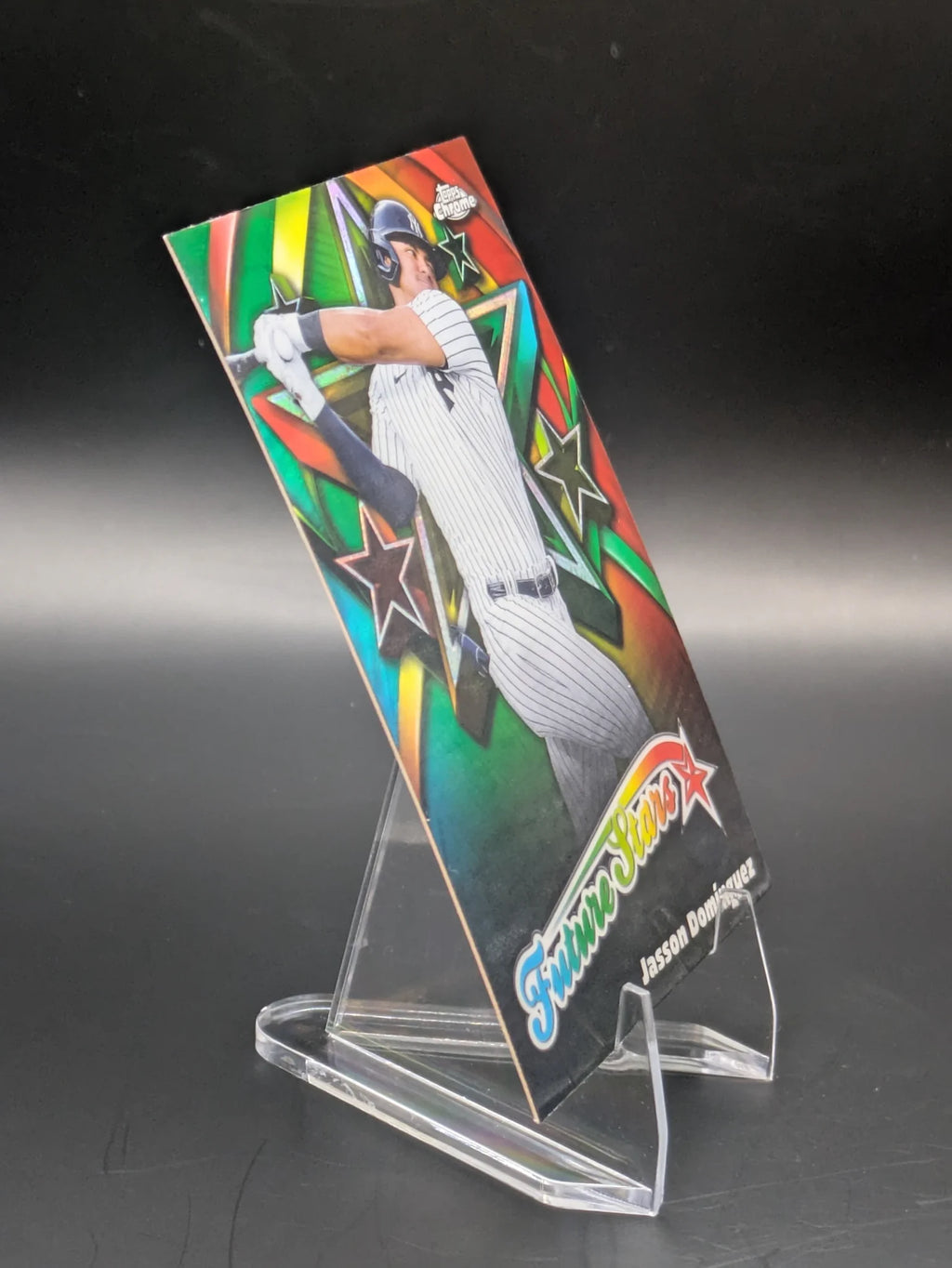 Baseball trading card of Jason Dominguez New York Yankees Topps Insert Future Stars Rookie