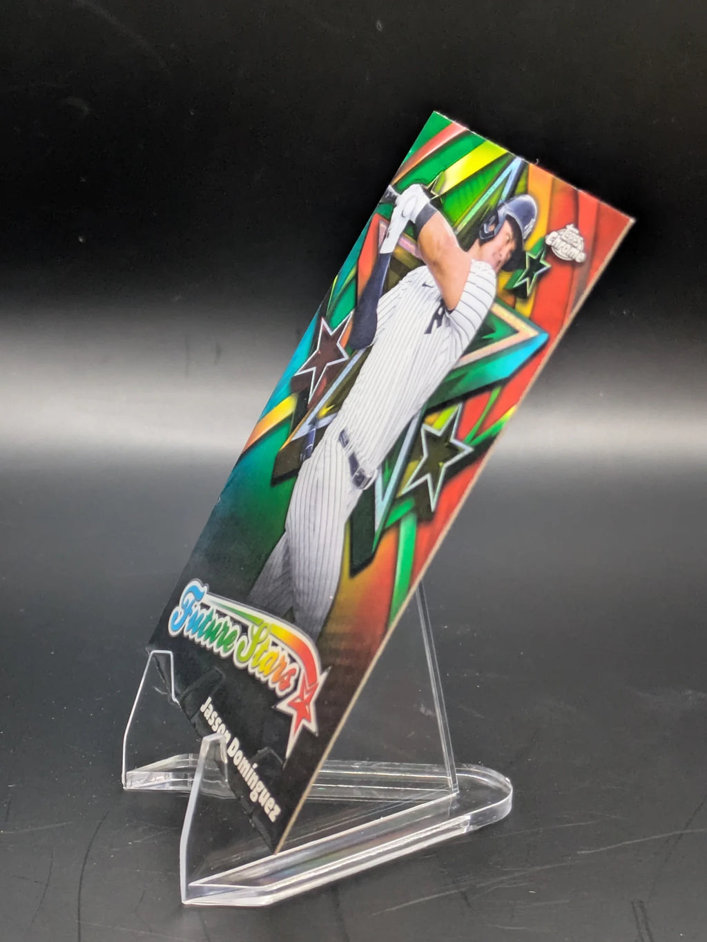 Baseball trading card of Jason Dominguez New York Yankees Topps Insert Future Stars Rookie