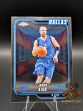 basketball trading card featuring Jason Kidd Topps Chrome