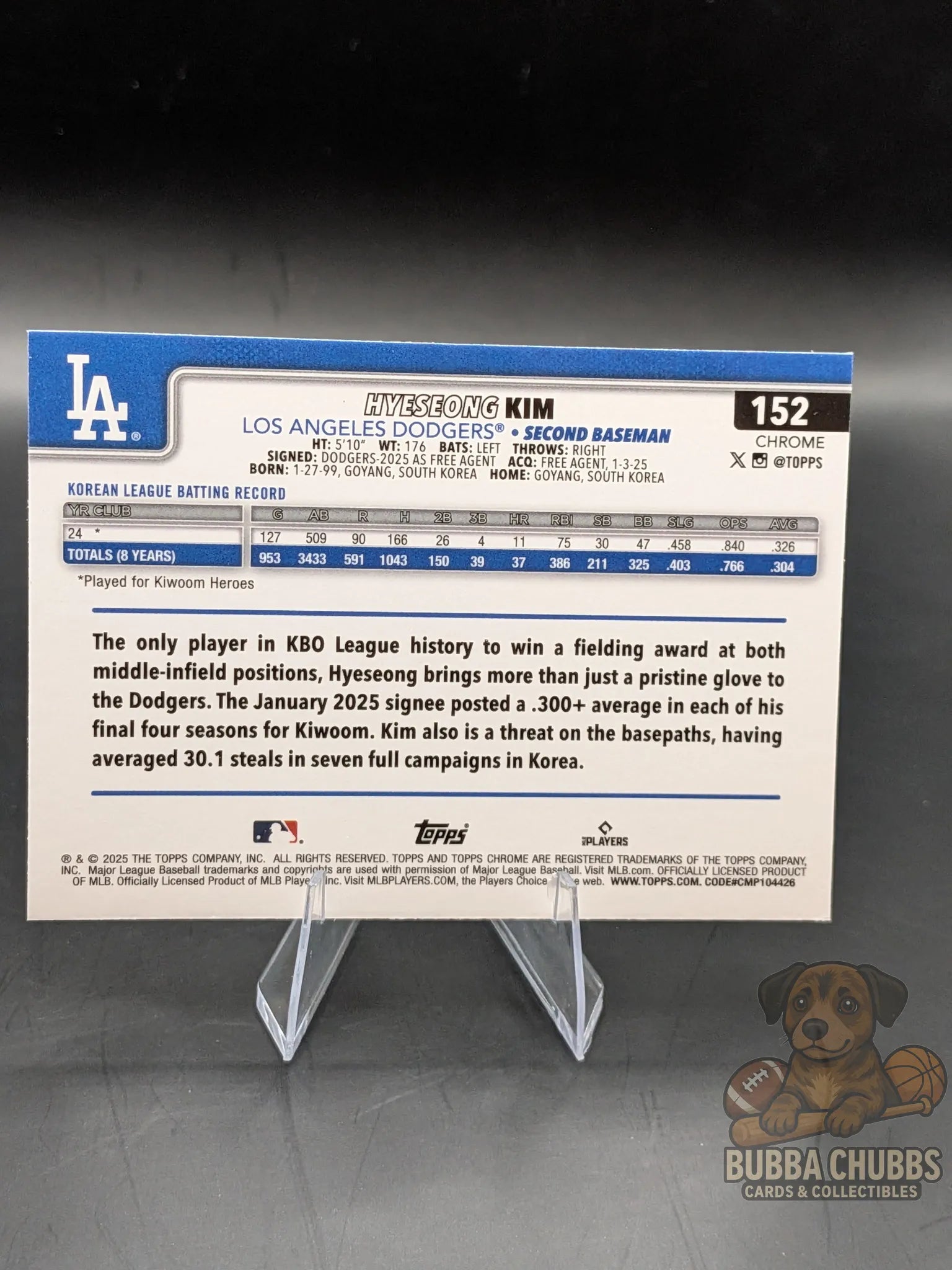 2025-topps-chrome-rookie-base-hyeseong-kim-152