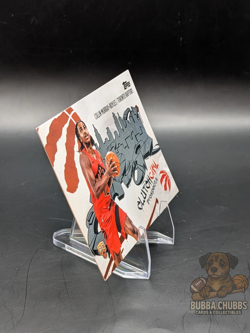 basketball trading card featuring Collin Murray Boyles of the Toronto Raptors