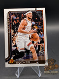Basketball trading card of Devin Booker topps flagship base