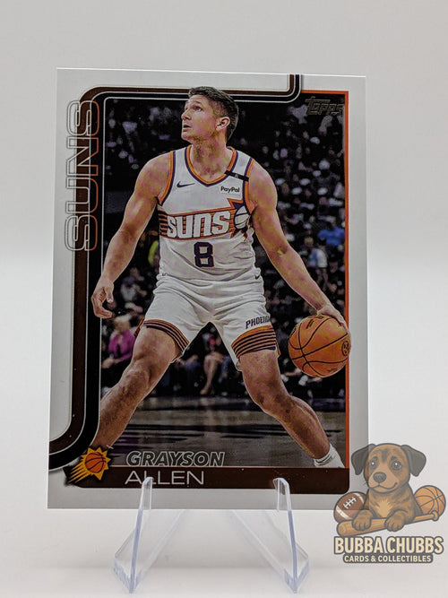 basketball trading card featuring Grayson Allen of the phoenix suns topps flagship