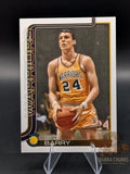 Basketball trading card of Rick Barry of the Warriors topps flagship