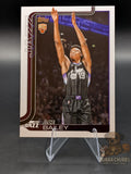 Basketball trading card featuring Ace Bailey of the Utah Jazz Topps Flagship rookie