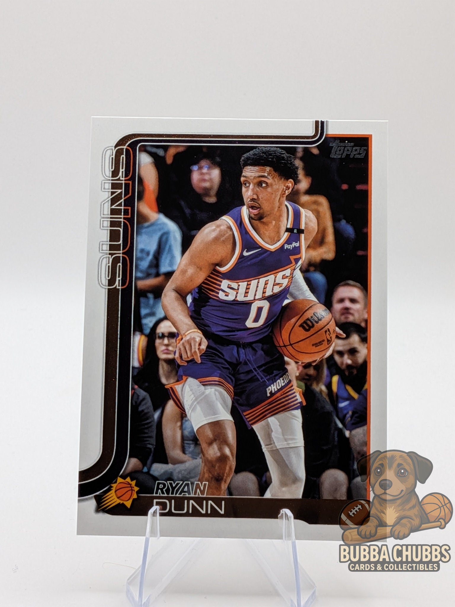 Basketball trading card of Ryan Dunn topps base 