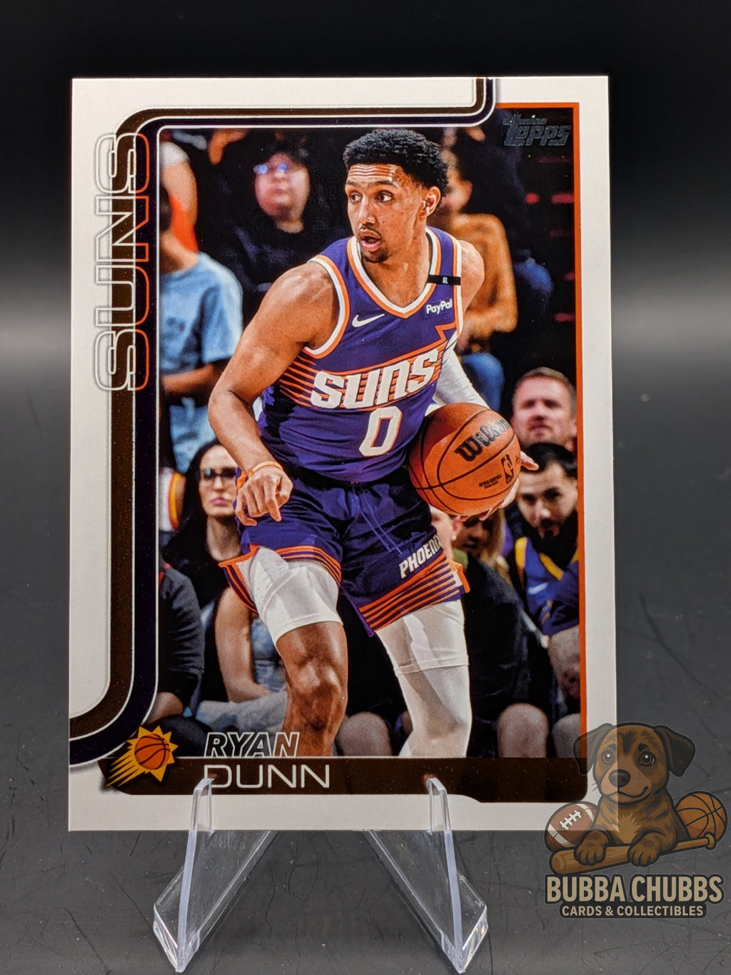 Basketball trading card of Ryan Dunn topps base 