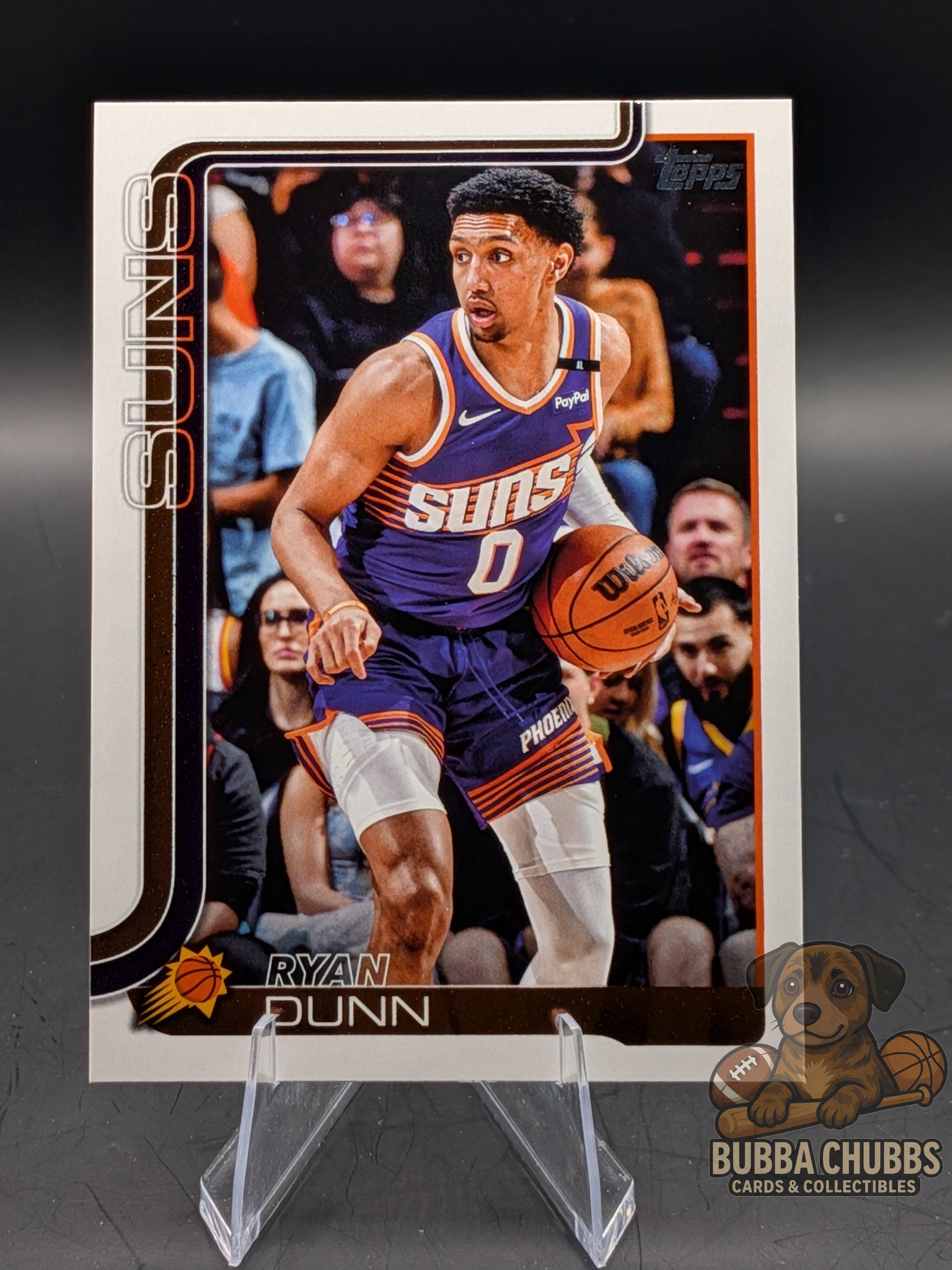 Basketball trading card of Ryan Dunn topps base 