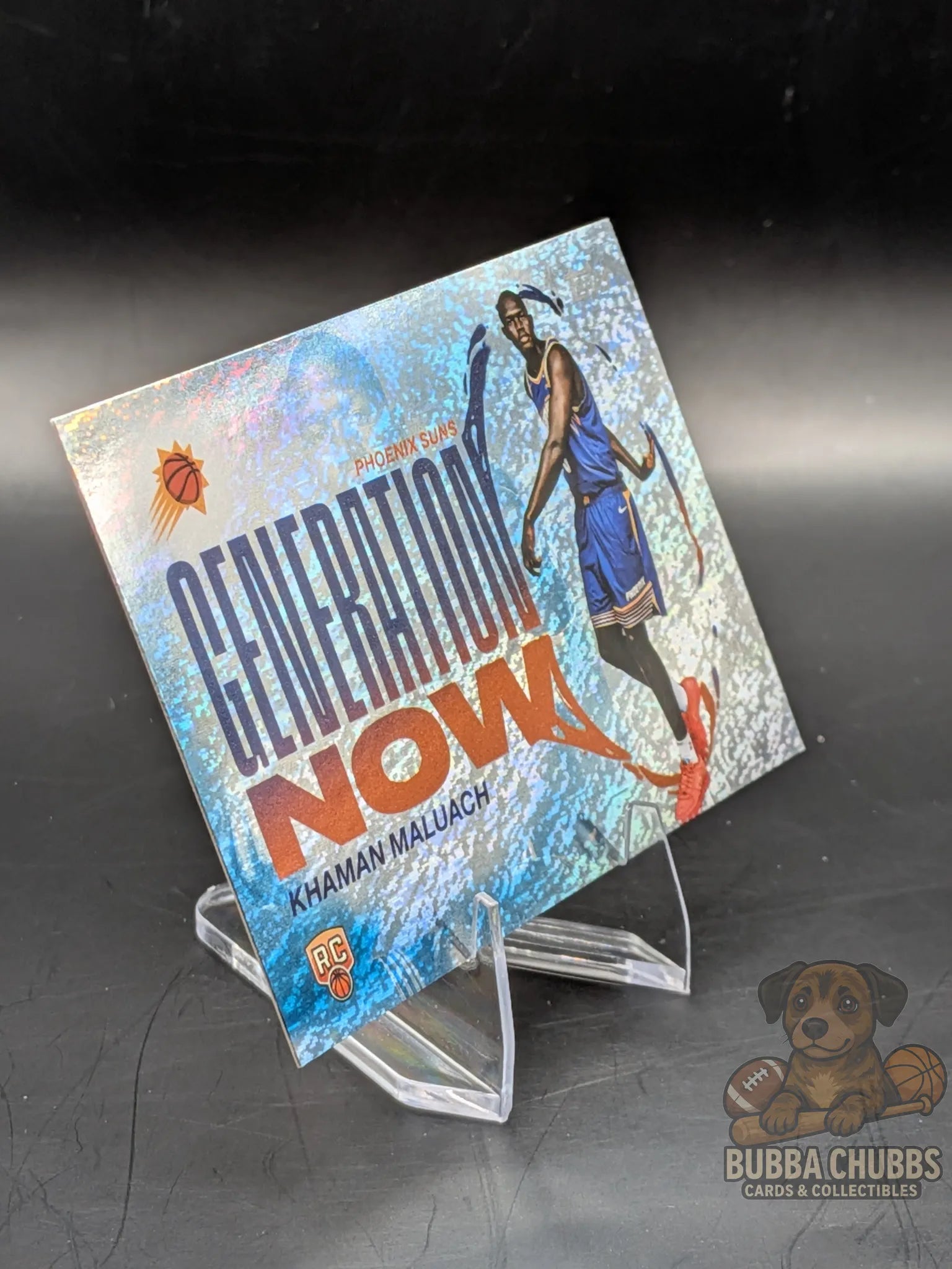 basketball trading card featuring Khaman Maluach on the Phoenix Suns