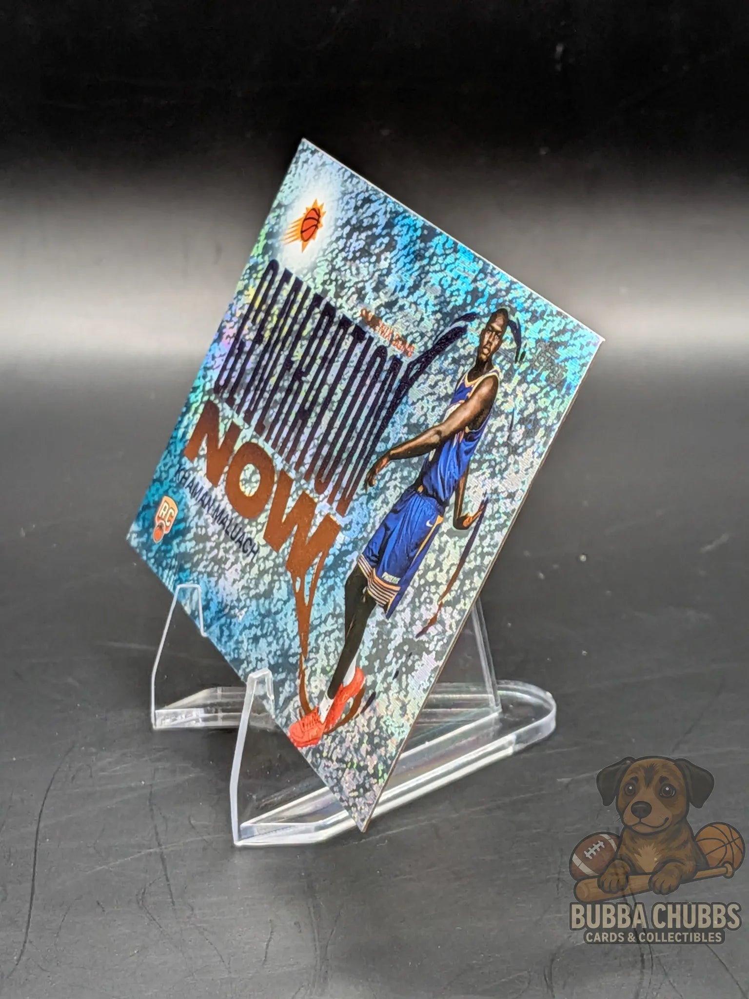 basketball trading card featuring Khaman Maluach on the Phoenix Suns