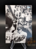 Baseball trading card of julio rodriguez seattle mariners topps update series keegan hall art subset insert card