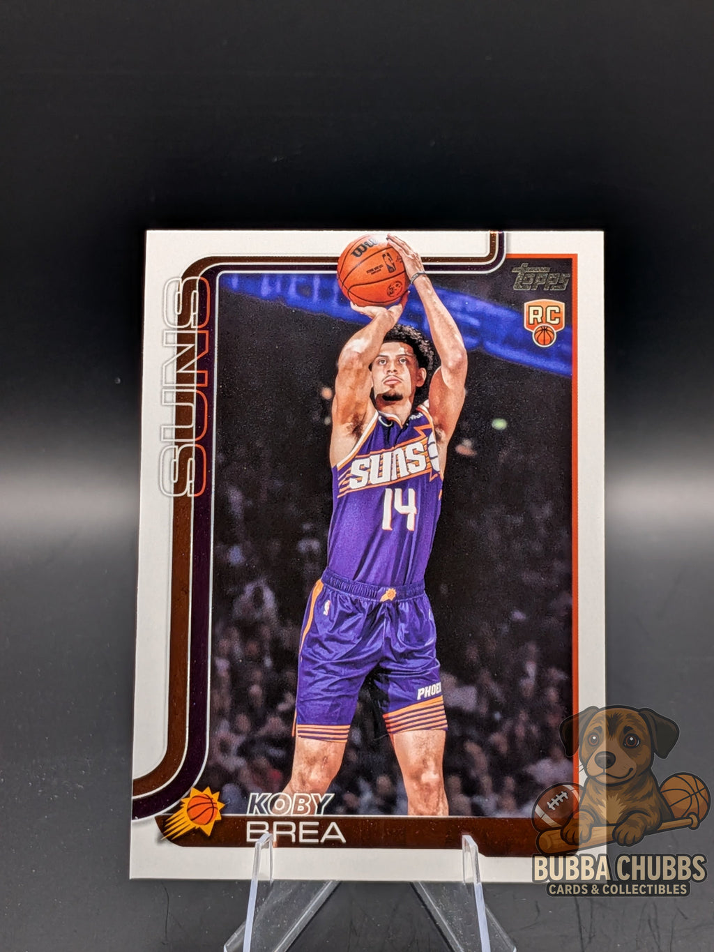 Basketball trading card of Koby Brea topps flagship 