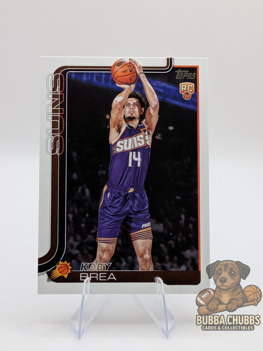 Basketball trading card of Koby Brea topps flagship 