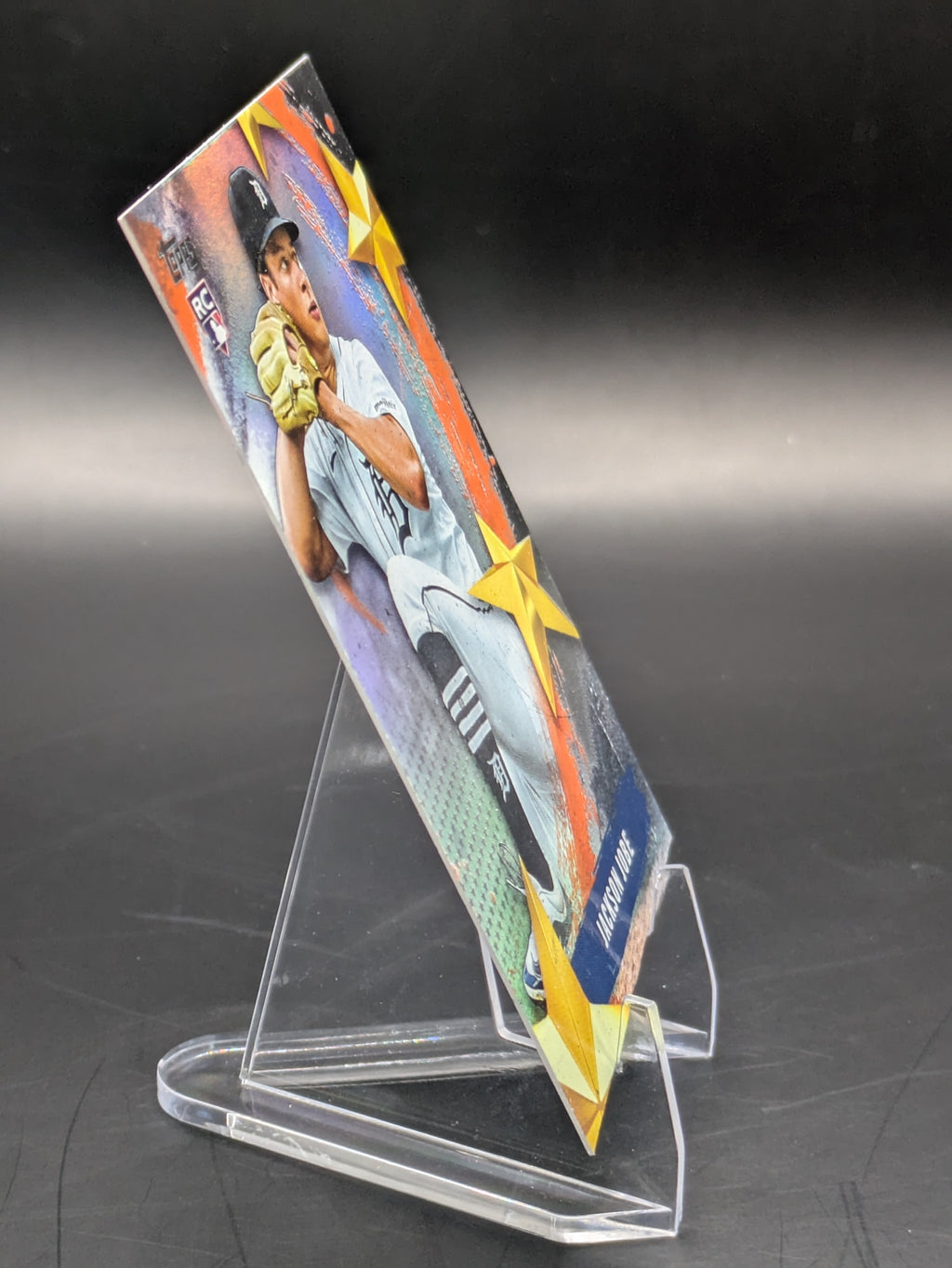 Baseball trading card of Jackson Jobe Detroit Tigers Topps Series 2 Stars of MLB Rookie