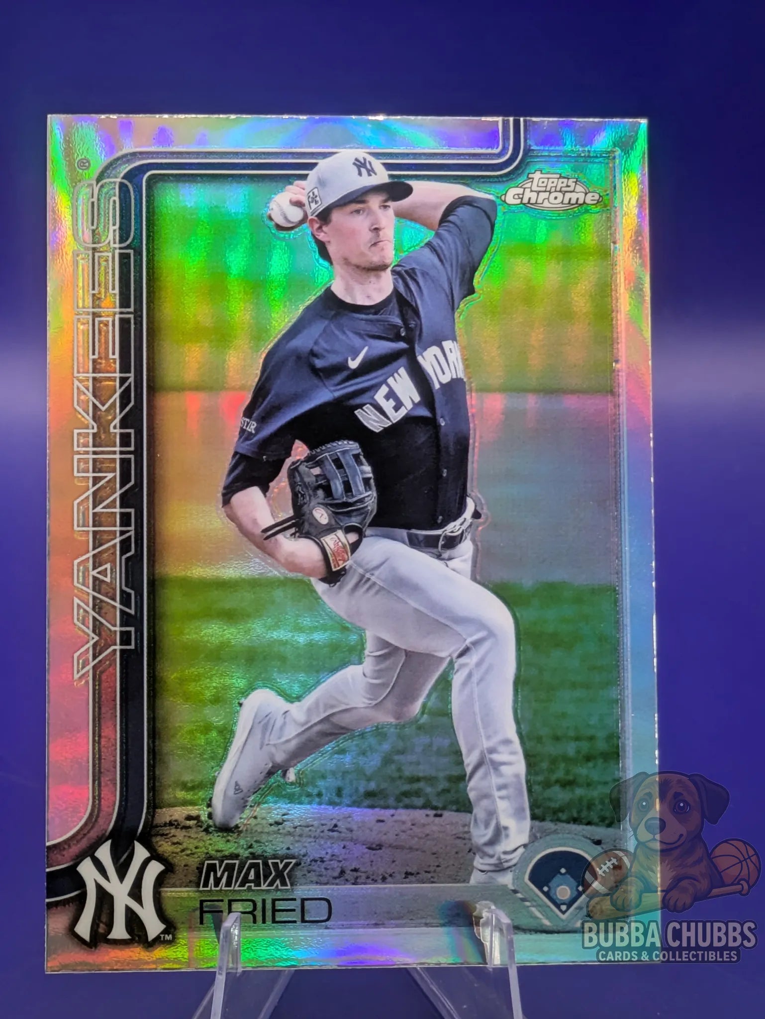 2025 Topps Chrome Base Max Fried #39