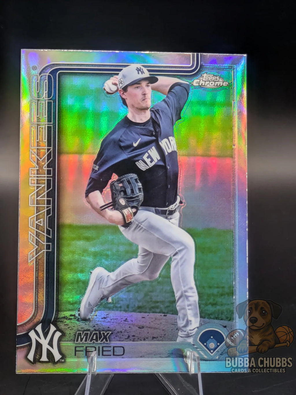 2025 Topps Chrome Base Max Fried #39