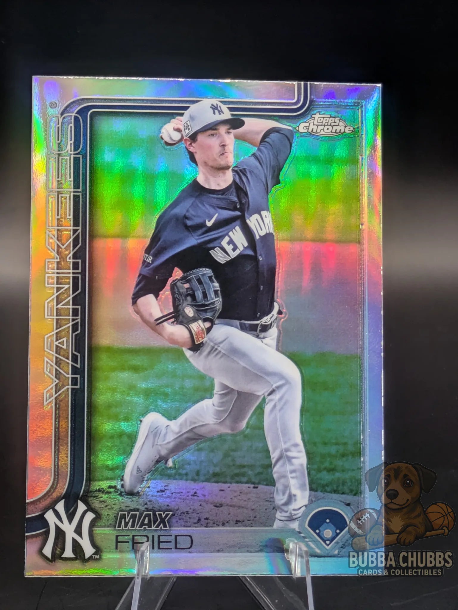 2025 Topps Chrome Base Max Fried #39