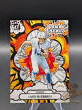 Collectible football card featuring Ladd McConkey of the San Diego Chargers panini donruss bomb sqaud insert rookie 