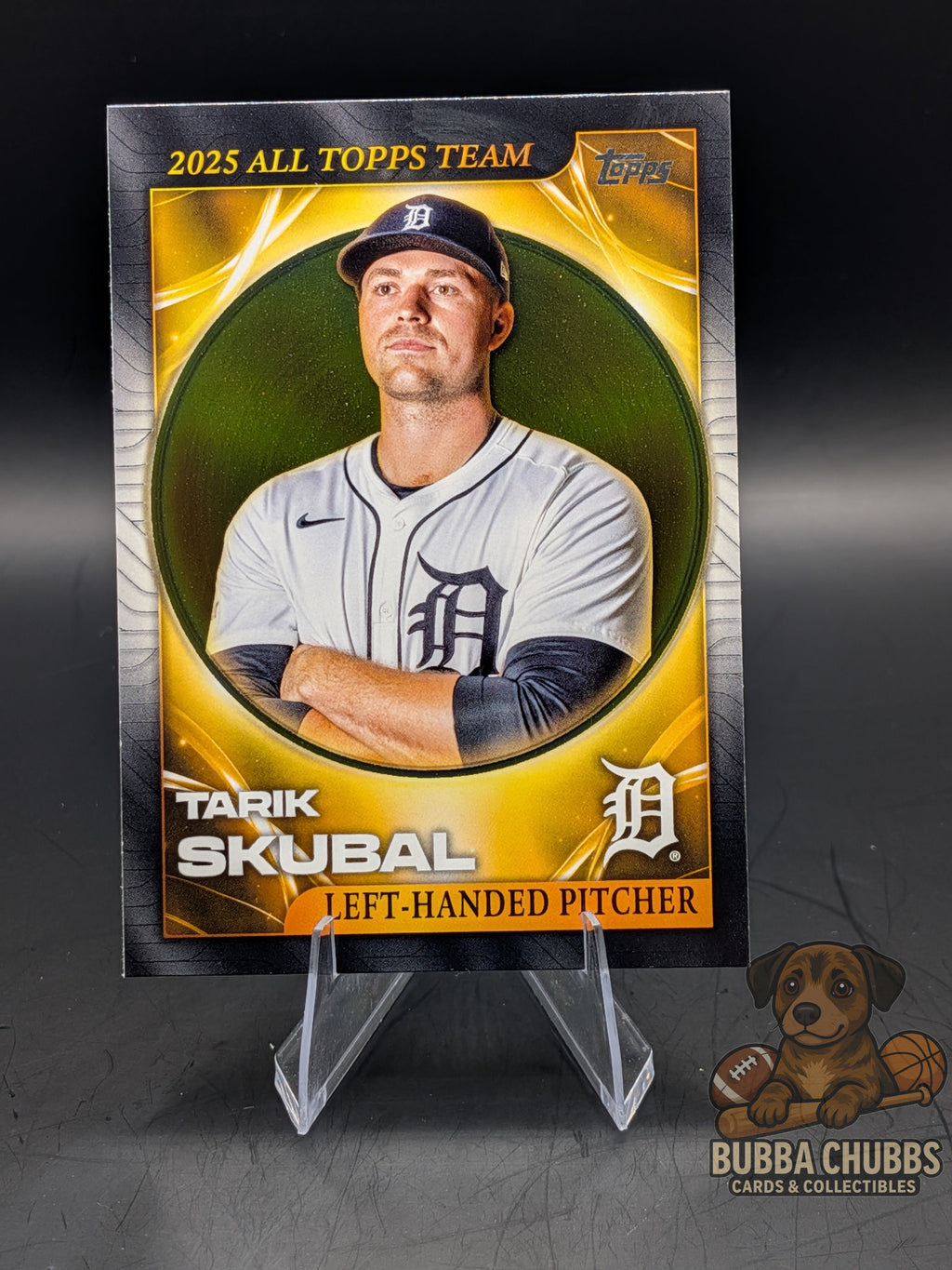 Baseball trading card of Tarik Skubal Topps series one all-topps team insert 