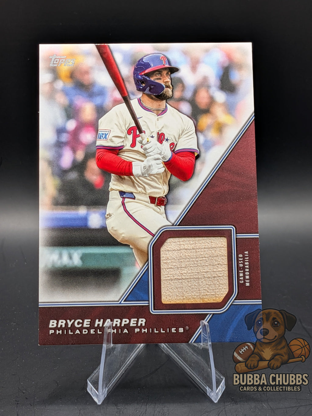 2026 Topps Series 1 Bryce Harper Relic #MLM-BH
