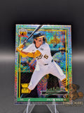 Baseball trading card of Jacob Wilson Topps Chrome Mojo Refractor all star rookie