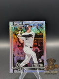 Baseball trading card of Kyle Teel toops series one sand glitter rookie