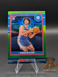 2024-25 Panini NBA Hoops Jared McCain #246 Premium Prizm Lime Green RC /149