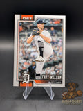 Baseball trading card of Troy Melton topps series one 75th anniversary